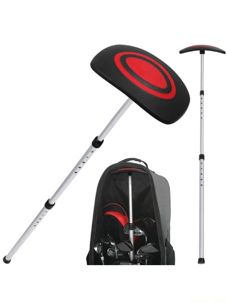 Golf Umbrella - ขาตั้งถุงกอล์ฟ U2JB โครงสร้างไนลอนและแผ่นโฟมสำหรับไม้กอล์ฟระหว่างการขนส่ง