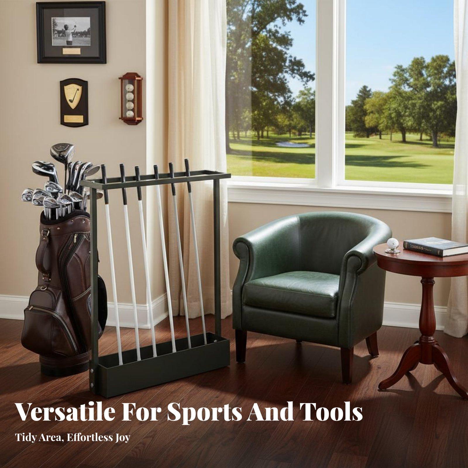 Golf Equipment Weight - ที่วางไม้กอล์ฟ ฐานถ่วงน้ำหนักมั่นคง ทำจากเหล็กกล้าคาร์บอน สำหรับจัดเก็บไม้กอล์ฟและอุปกรณ์กอล์ฟในกระเป๋า