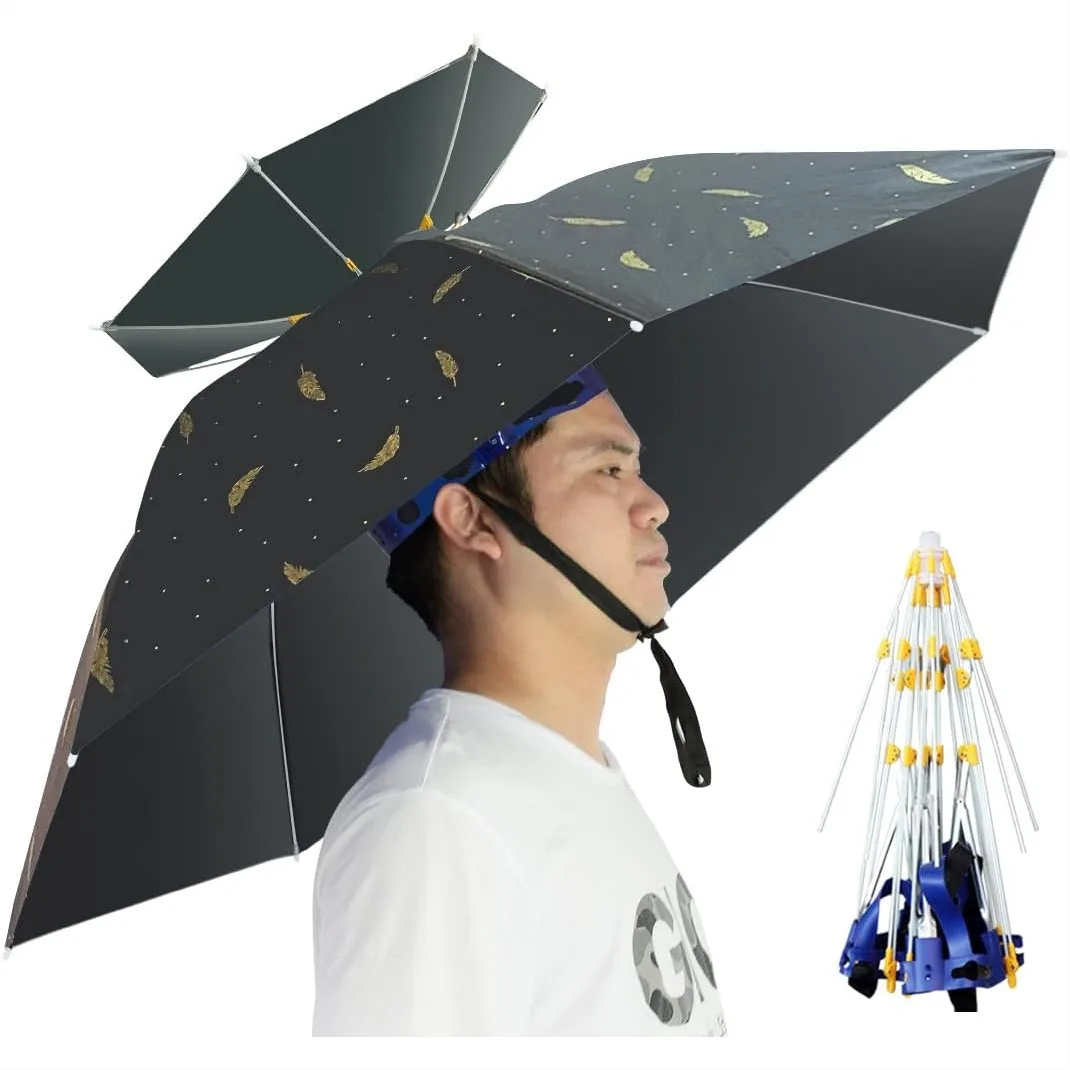 หมวกกันแดดกันฝนแบบพับได้ ปรับข - Golf Umbrella Large บทวิจารณ์และราคา