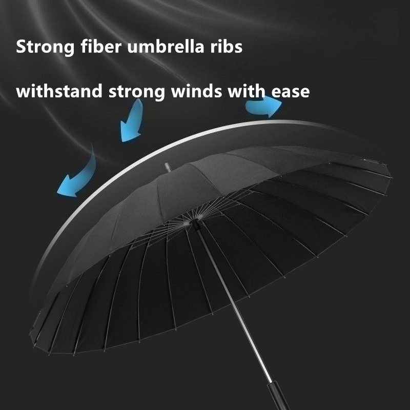    ร่มกันฝนกันลมขนาดใหญ่ ด้าม - Golf Umbrella Large บทวิจารณ์และราคา
