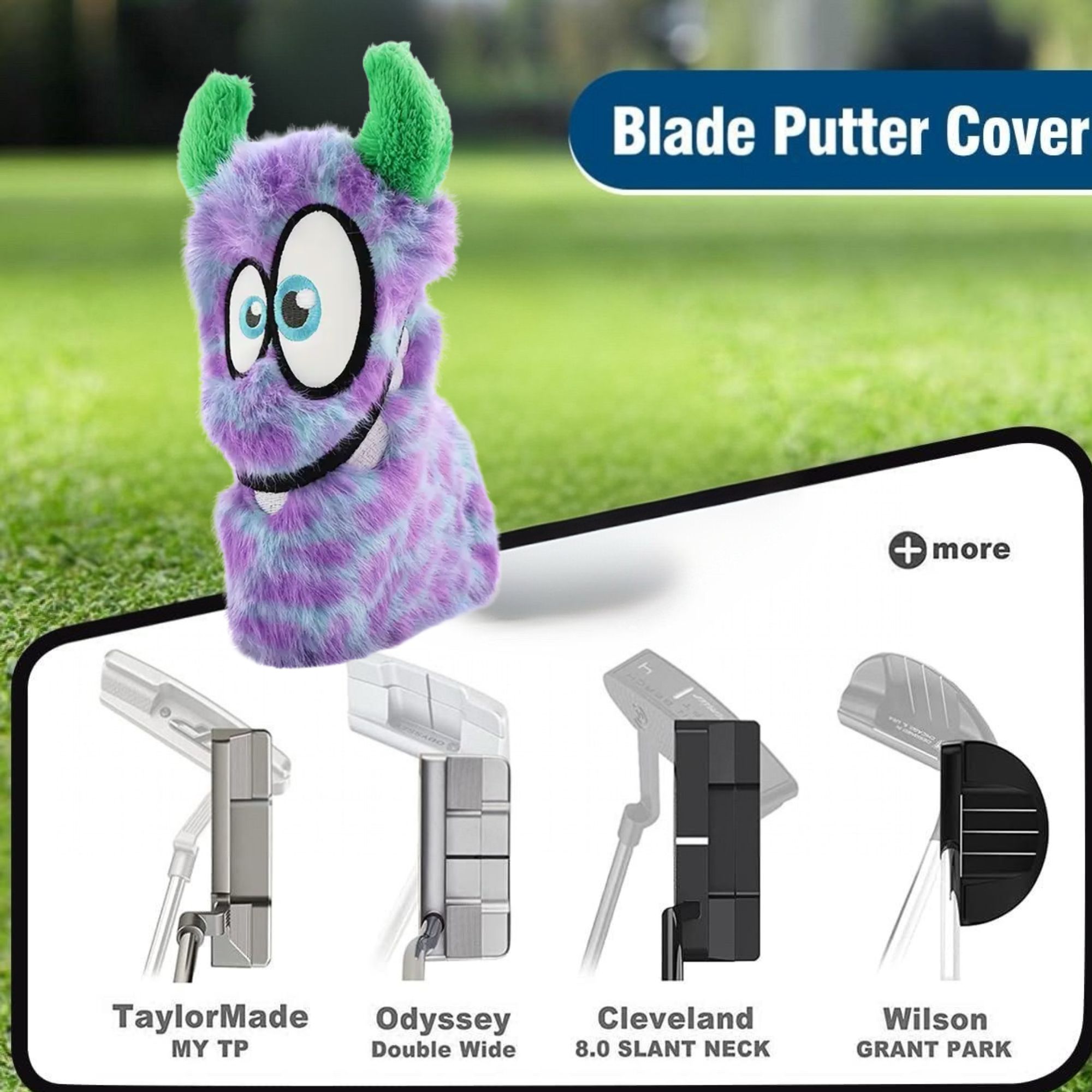 ปลอกคลุมไม้กอล์ฟแบบตลก ปลอกคลุ - Golf Putter บทวิจารณ์และราคา