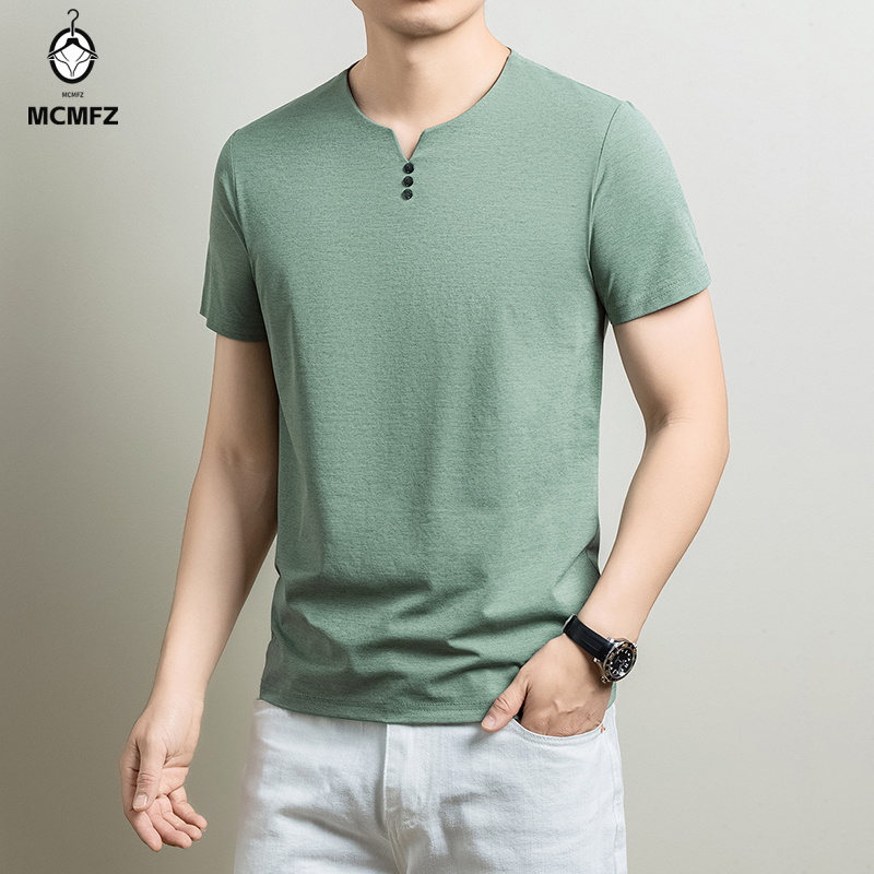 เสื้อยืดเฮนลีย์แบบพื้นฐานสำหรั - Golf Tees บทวิจารณ์และราคา