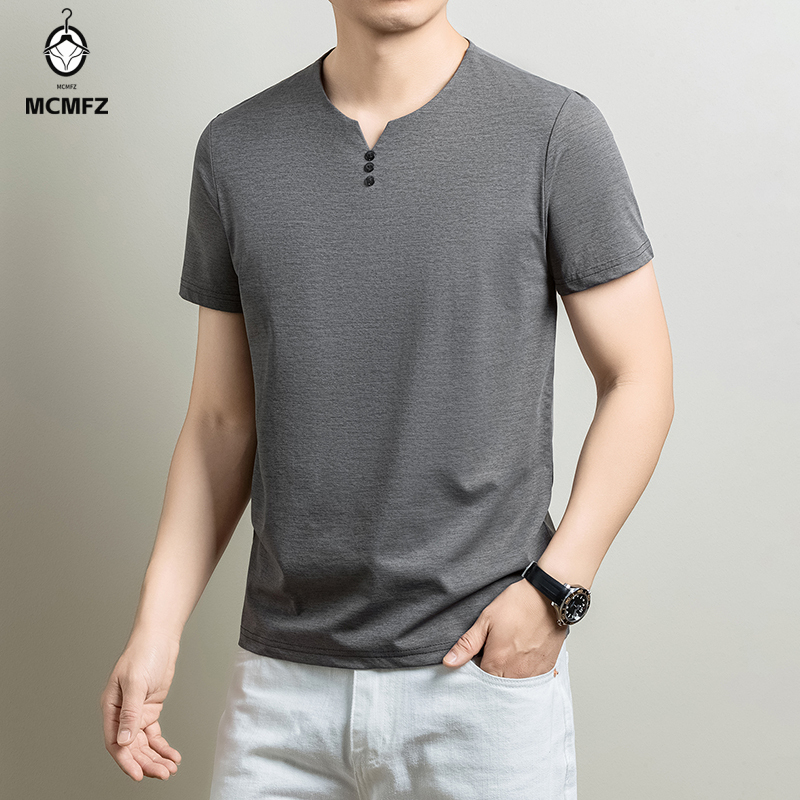 เสื้อยืดเฮนลีย์แบบพื้นฐานสำหรั - Golf Tees บทวิจารณ์และราคา